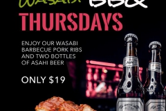 Wasabi BBQ Thursdays