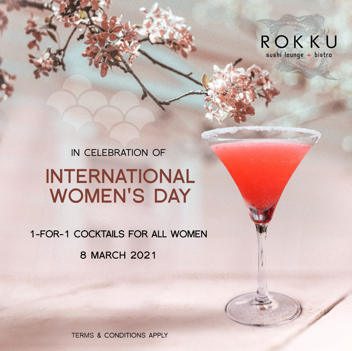INTERNATIONAL WOMEN’S DAY AT ROKKU ON MARCH 8TH