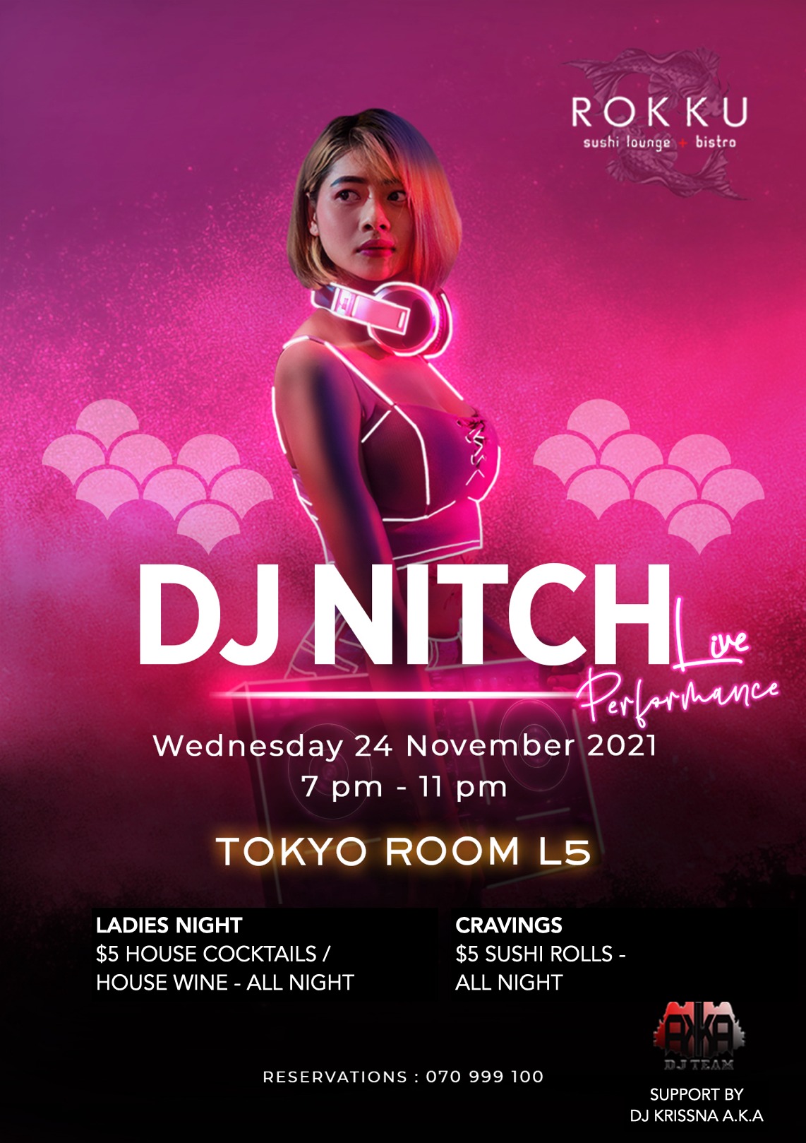 DJ NITCH LIVE PERFORMANCE AT ROKKU ON NOVEMBER 24TH